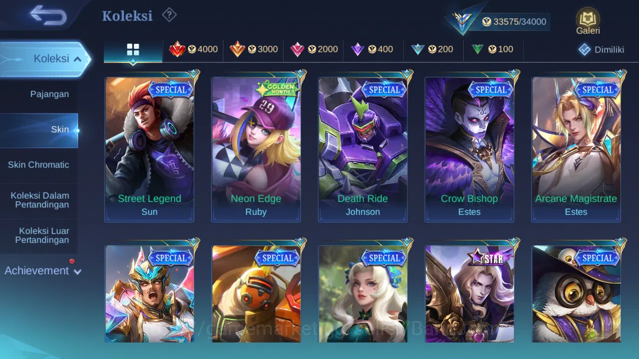 Mobile Legends: Bang Bang Accounts Hero 104 Skin 145 | CC Natalia | Epic balmond, har image 9