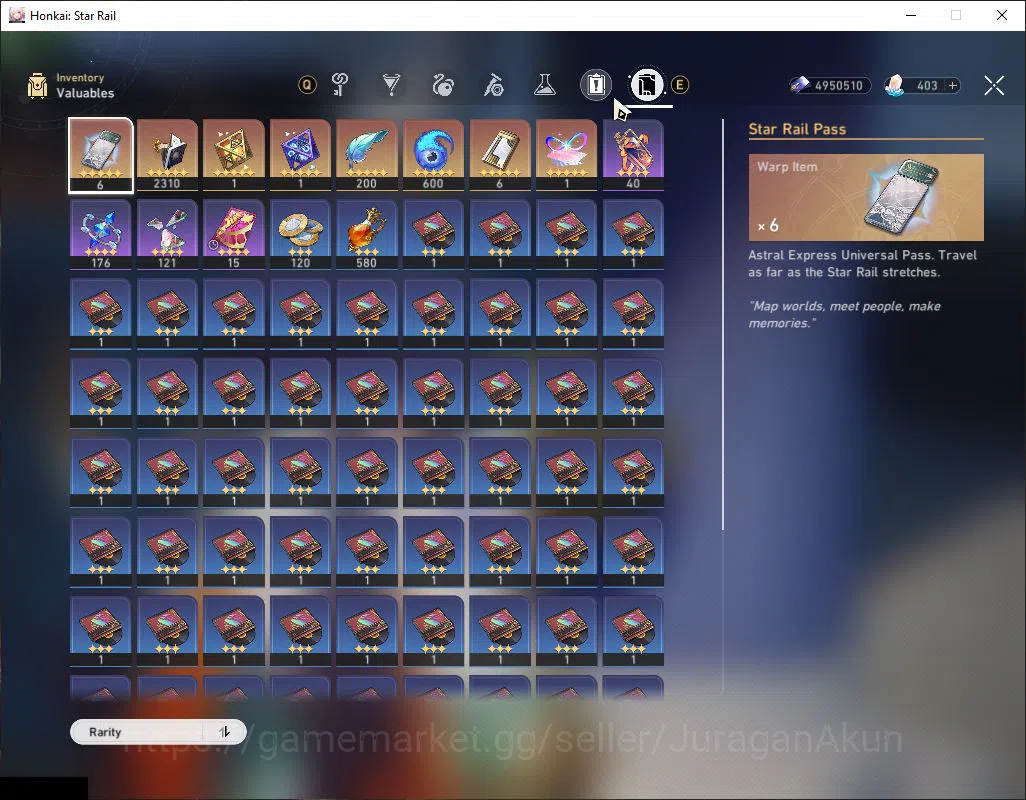 Honkai Star Rail Accounts Mid Game Asia|TL 56|5 Limited| Tribbie,Yunli,Topaz,Dante,Archer |MC Male|Amphoreus|TakeMail|Check 8