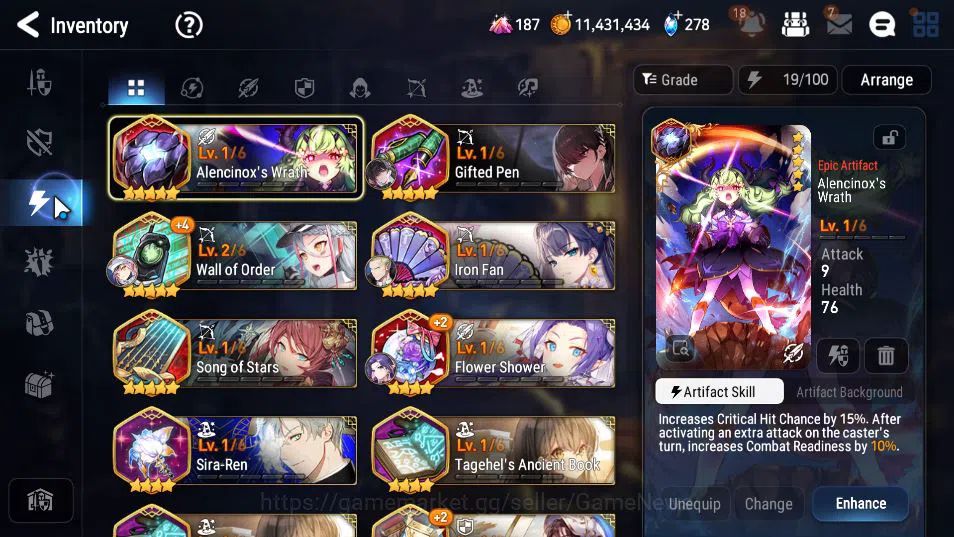 Epic Seven Accounts GLOBAL Unverif|New Era|4 ML(LOTScales,Belian,DB Se image 10