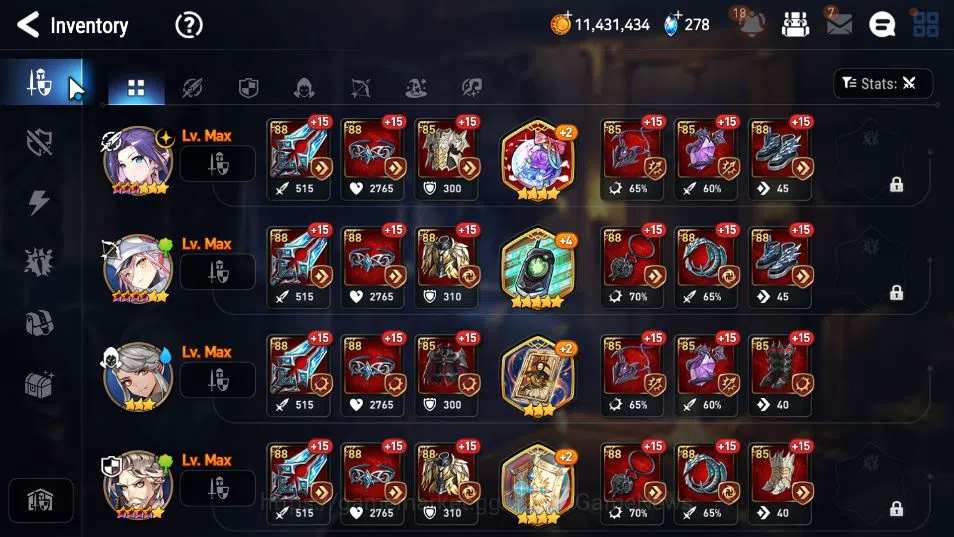 Epic Seven Accounts GLOBAL Unverif|New Era|4 ML(LOTScales,Belian,DB Se image 12