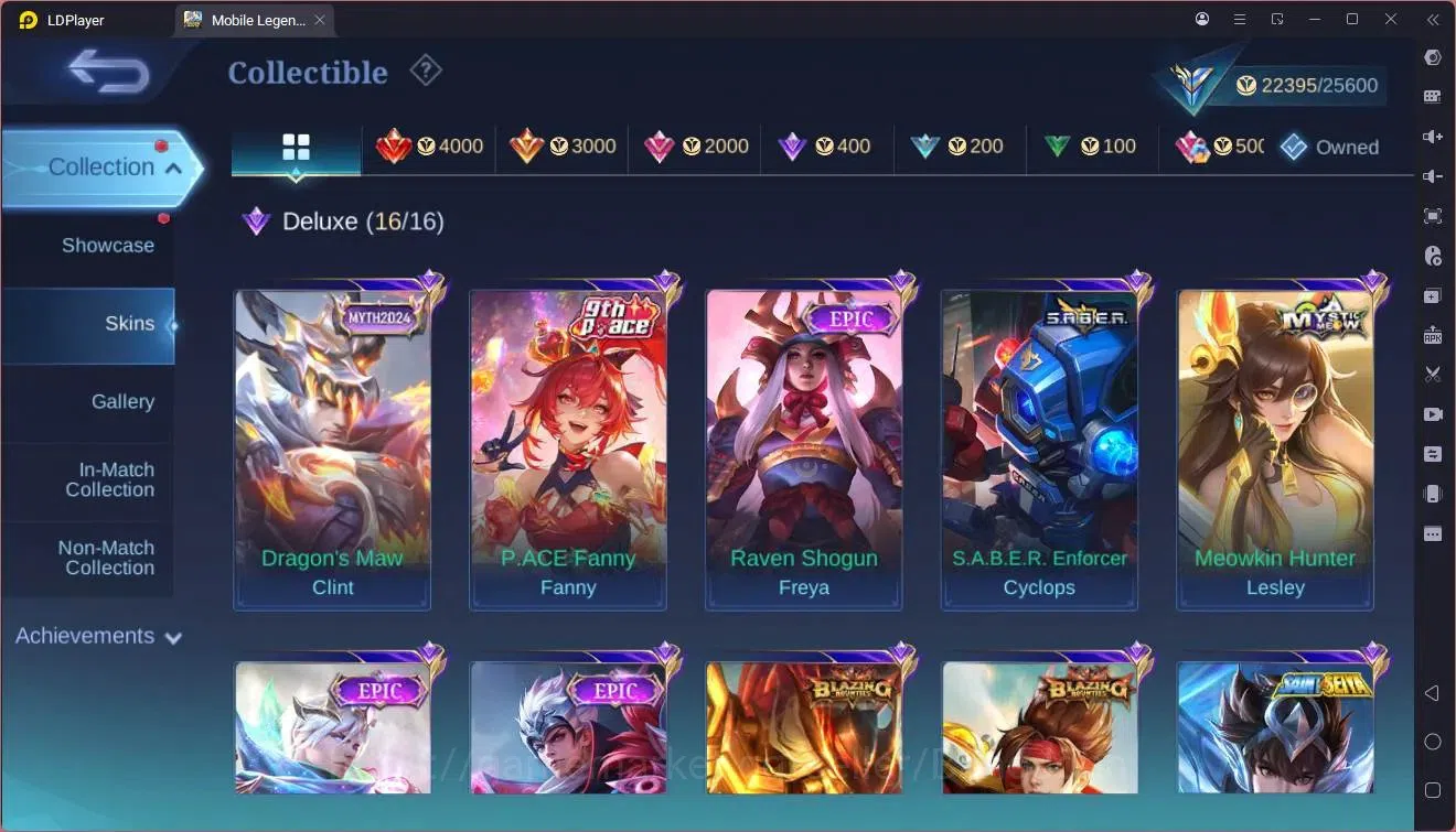 Mobile Legends: Bang Bang Accounts GLOBAL Hero 84 Skin 115|Meowkin hunter 3|Blazing 3 image 5