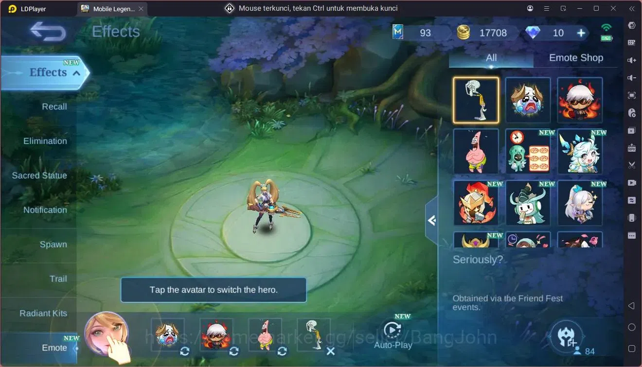 Mobile Legends: Bang Bang Accounts GLOBAL Hero 84 Skin 115|Meowkin hunter 3|Blazing 3 image 7