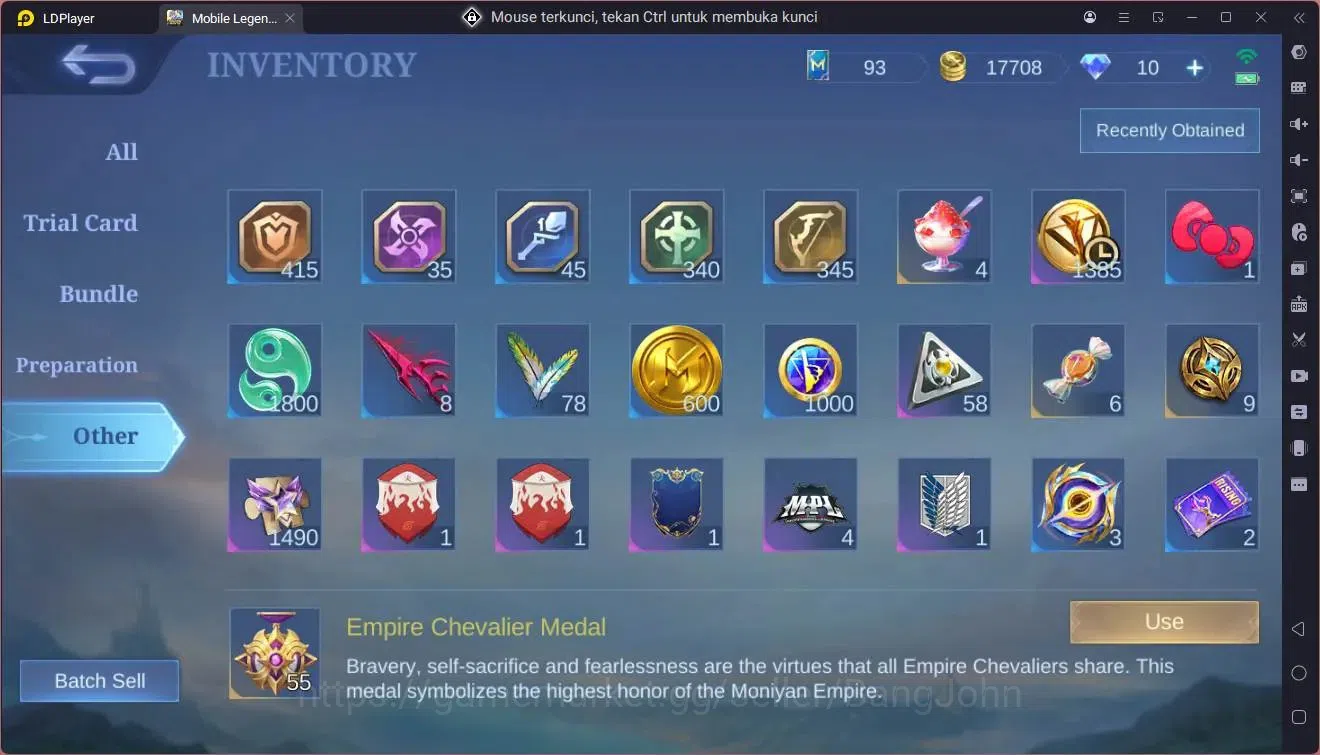 Mobile Legends: Bang Bang Accounts GLOBAL Hero 84 Skin 115|Meowkin hunter 3|Blazing 3 image 8