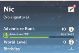 Genshin Impact Accounts Starter ASIA Allunset|Starter AR 10| 1 Limit Vodyanitsa + Keqing |MC Male|Detail Check 1
