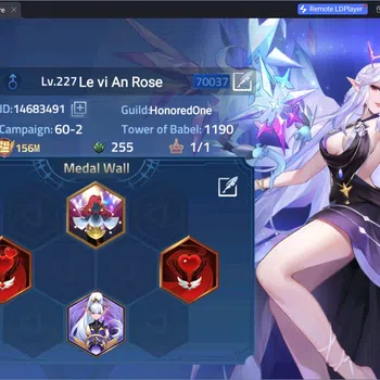 Mobile Legends: Adventure Accounts Global | LV 227 156M | Power Camp 60-2| VIP 10| 34 Awakening | 6 UR | 5 Epic | 3,850