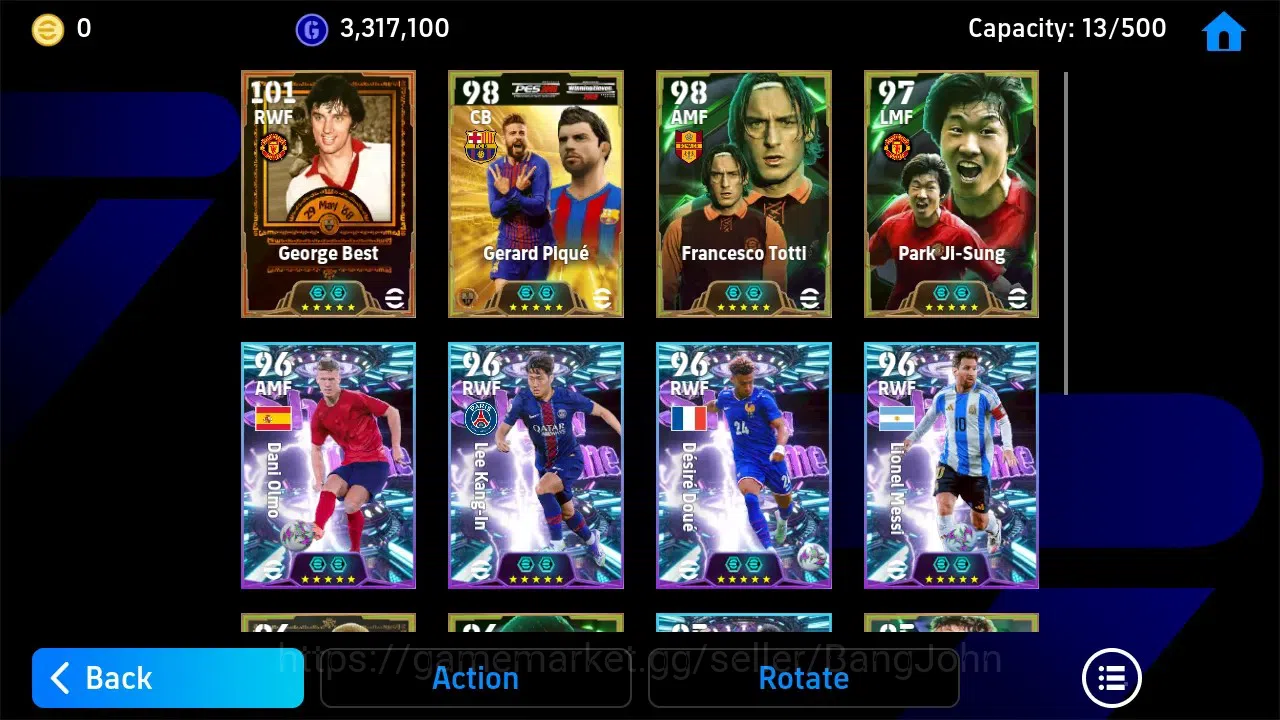 eFootball Accounts ANDROID|PW 3173|George Best BT,Gerard Pique Epic,F image 4