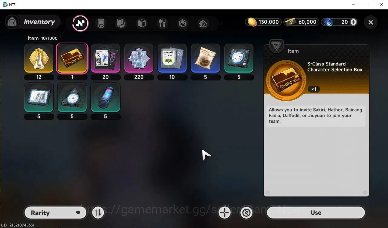 Neverness to Everness Accounts GLOBAL EU|HL 3| 1 SSR Meta Nanally + S-Class Char  image 5