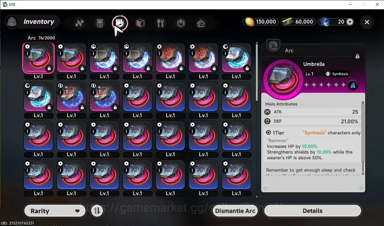 Neverness to Everness Accounts GLOBAL EU|HL 3| 1 SSR Meta Nanally + S-Class Char  image 6