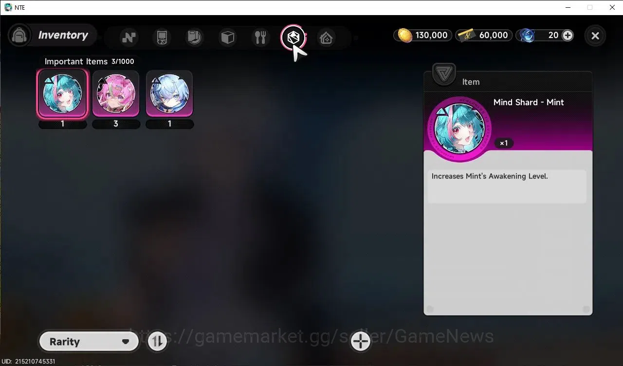 Neverness to Everness Accounts GLOBAL EU|HL 3| 1 SSR Meta Nanally + S-Class Char  image 7