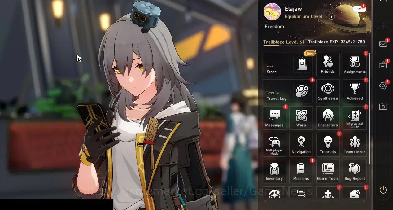 Honkai Star Rail Accounts Others Asia|TL 61|10 Limited|(Phainon,Evanescia,Sparxie,Sparkle,Ashveil,Huohuo,DH 1