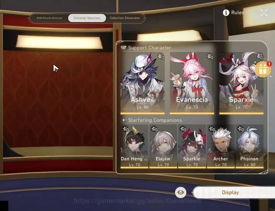 Honkai Star Rail Accounts Others Asia|TL 61|10 Limited|(Phainon,Evanescia,Sparxie,Sparkle,Ashveil,Huohuo,DH 2