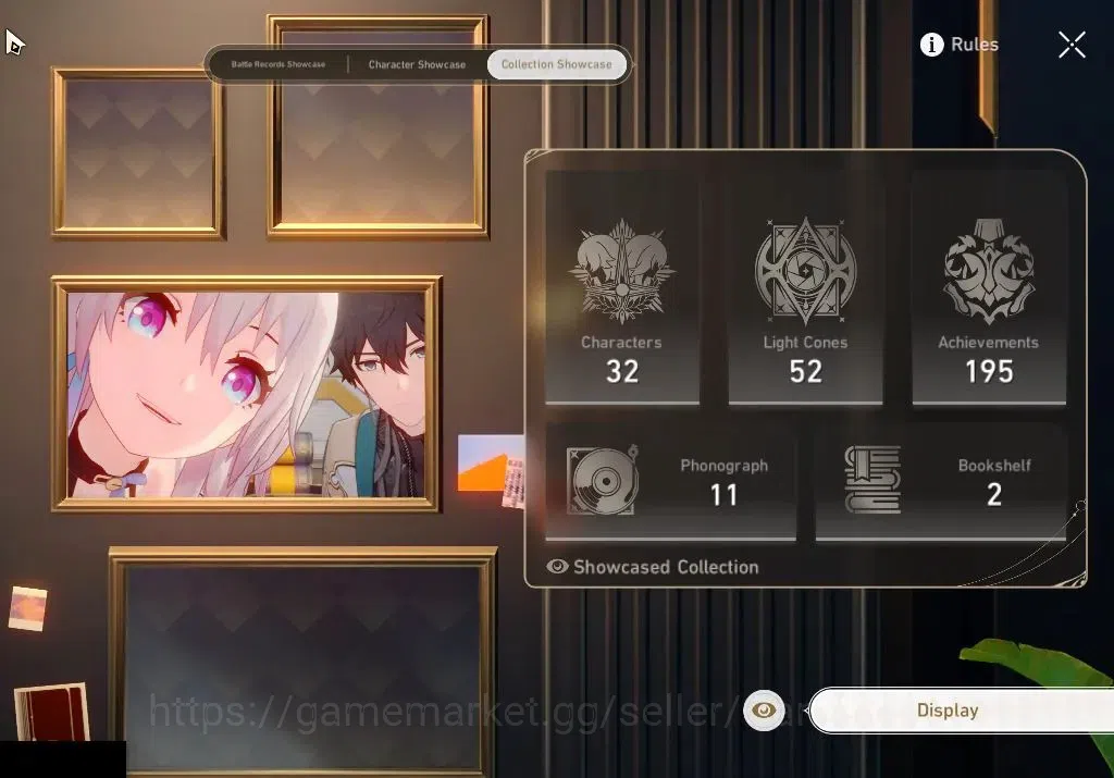 Honkai Star Rail Accounts Others Asia|TL 61|10 Limited|(Phainon,Evanescia,Sparxie,Sparkle,Ashveil,Huohuo,DH 3