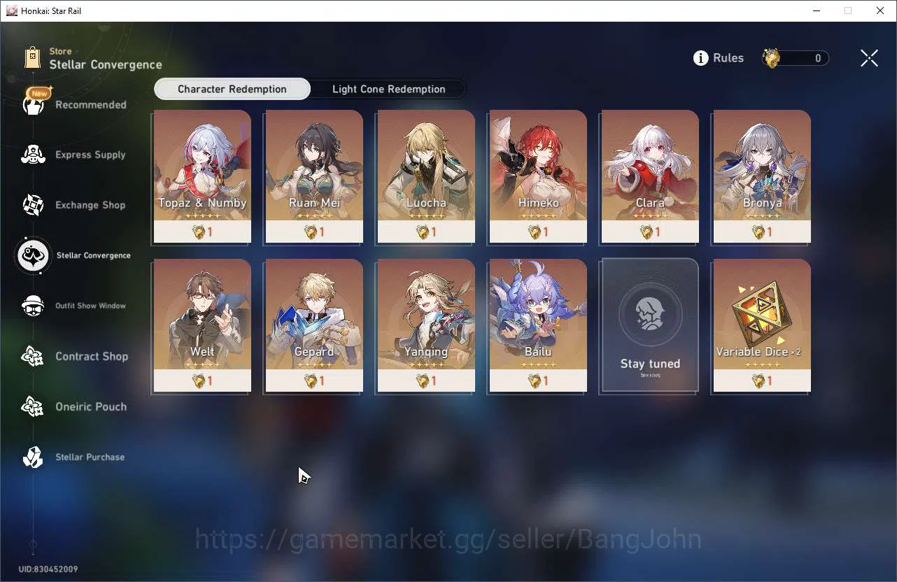Honkai Star Rail Accounts ASIA | TL 66 | 7 Limit | Cerydra+S1 | Acheron+S1 | image 13