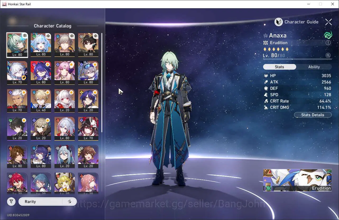 Honkai Star Rail Accounts ASIA | TL 66 | 7 Limit | Cerydra+S1 | Acheron+S1 | image 2
