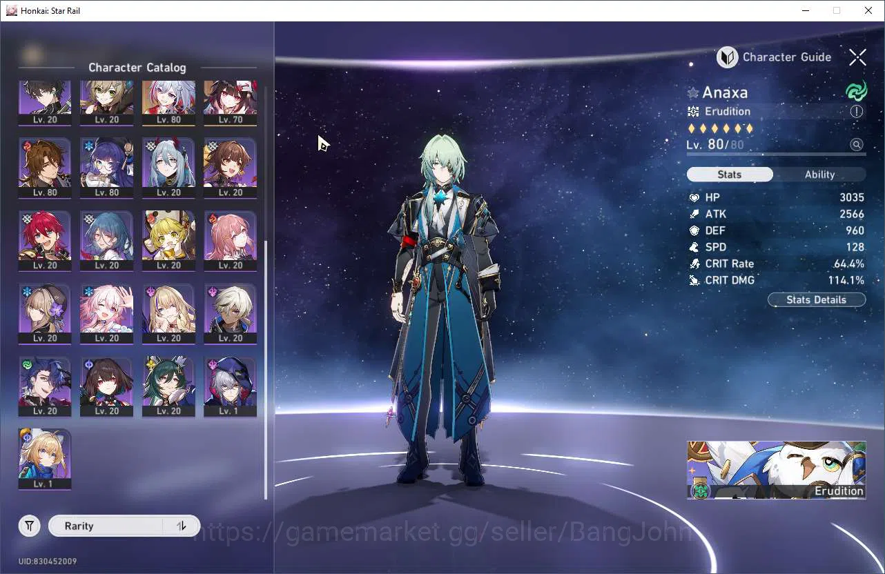 Honkai Star Rail Accounts ASIA | TL 66 | 7 Limit | Cerydra+S1 | Acheron+S1 | image 3