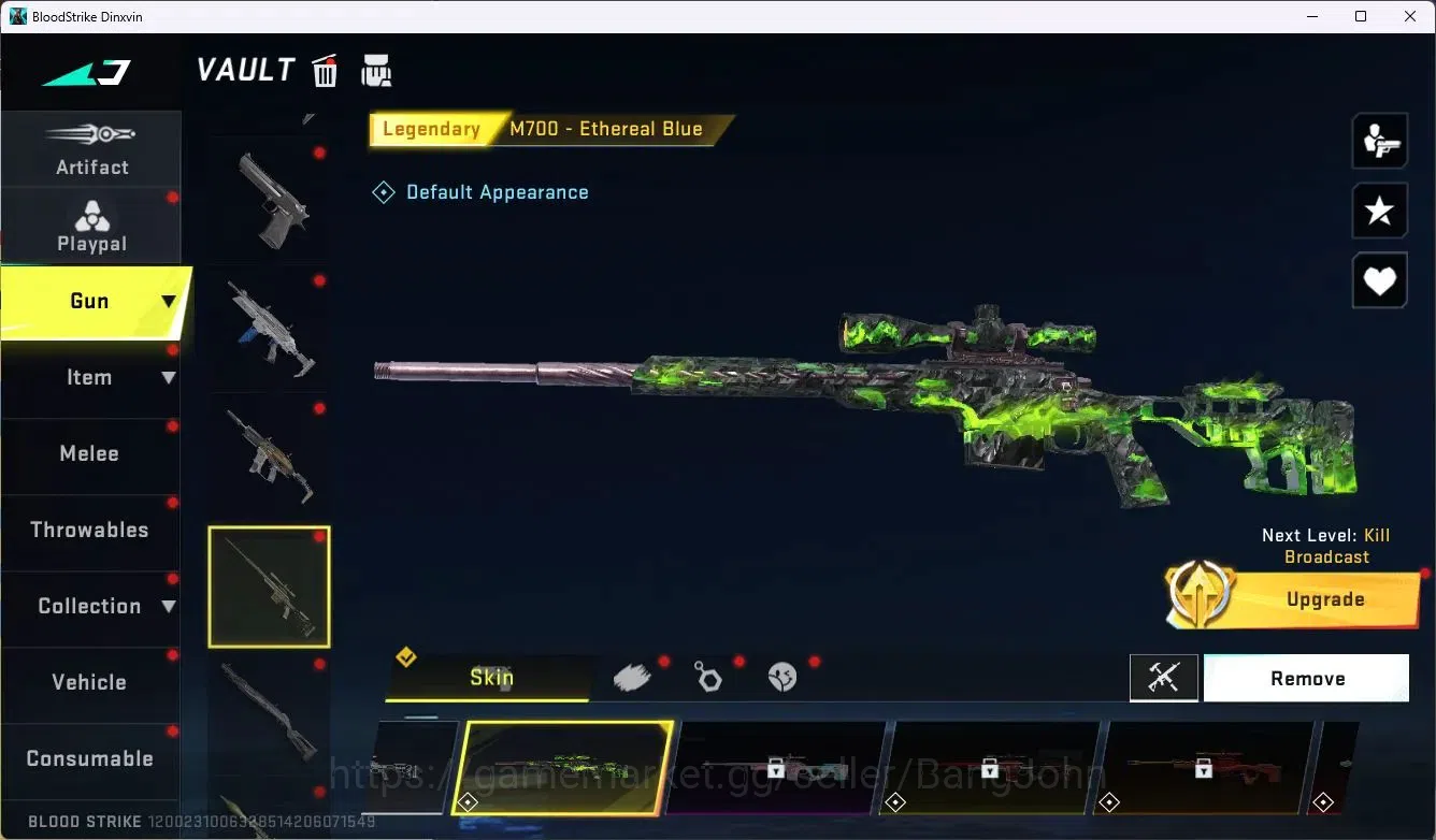 Blood Strike Accounts ASIA | 1 ETERNAL: KAG-6 Inkforge | 2 ULTRA GUNS |  image 10
