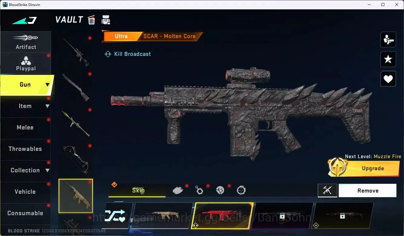 Blood Strike Accounts ASIA | 1 ETERNAL: KAG-6 Inkforge | 2 ULTRA GUNS |  image 12