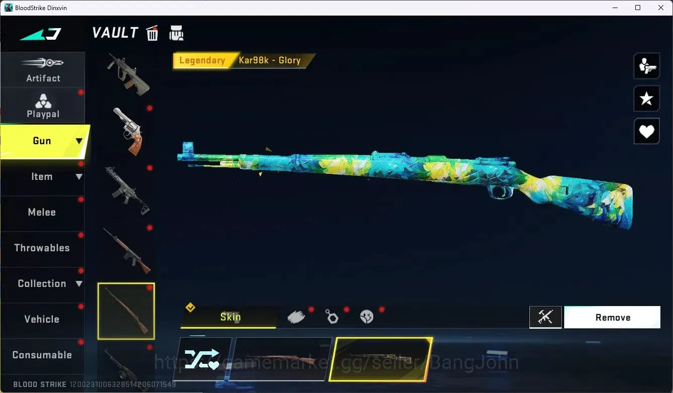 Blood Strike Accounts ASIA | 1 ETERNAL: KAG-6 Inkforge | 2 ULTRA GUNS |  image 16