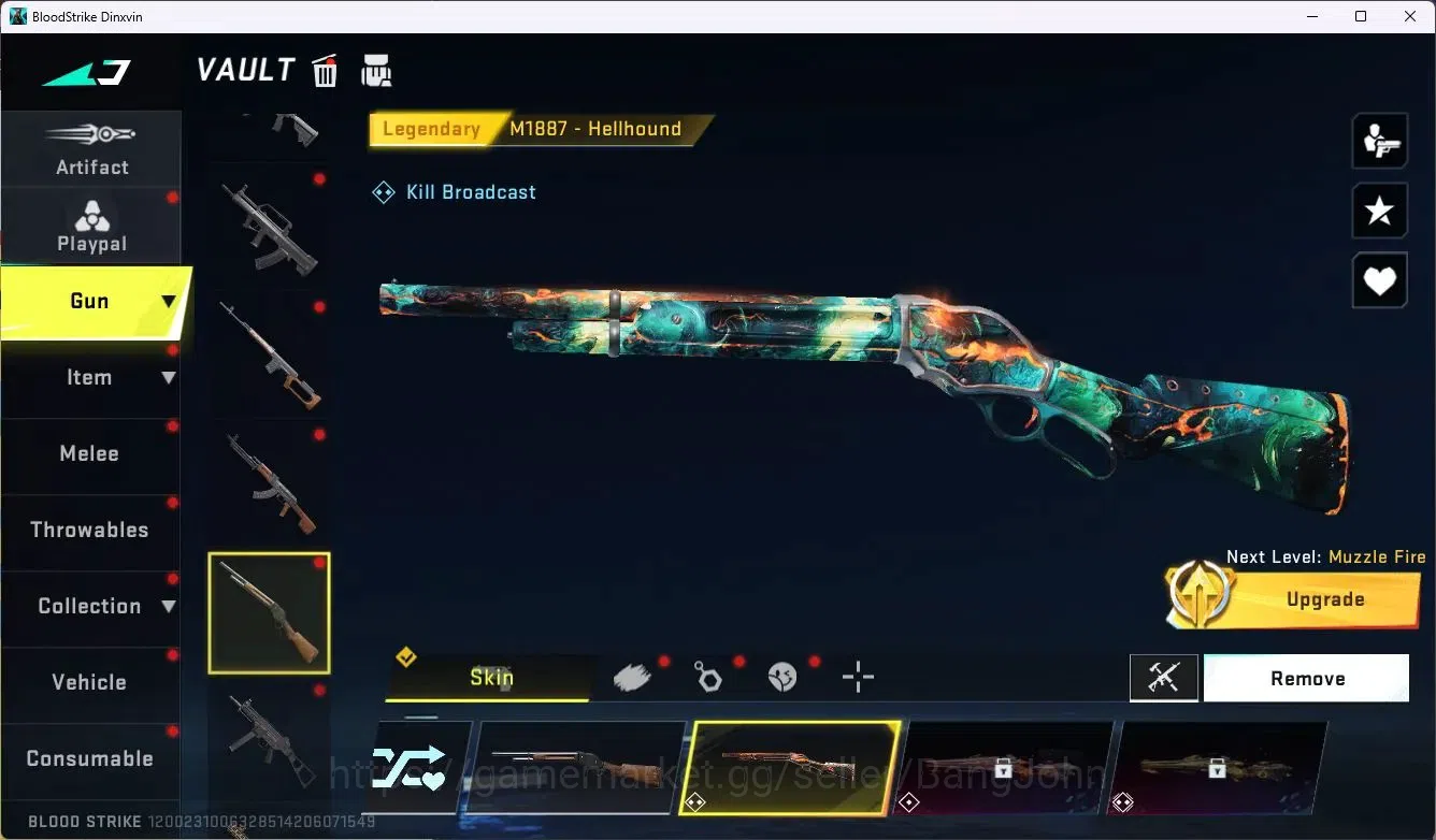 Blood Strike Accounts ASIA | 1 ETERNAL: KAG-6 Inkforge | 2 ULTRA GUNS |  image 19