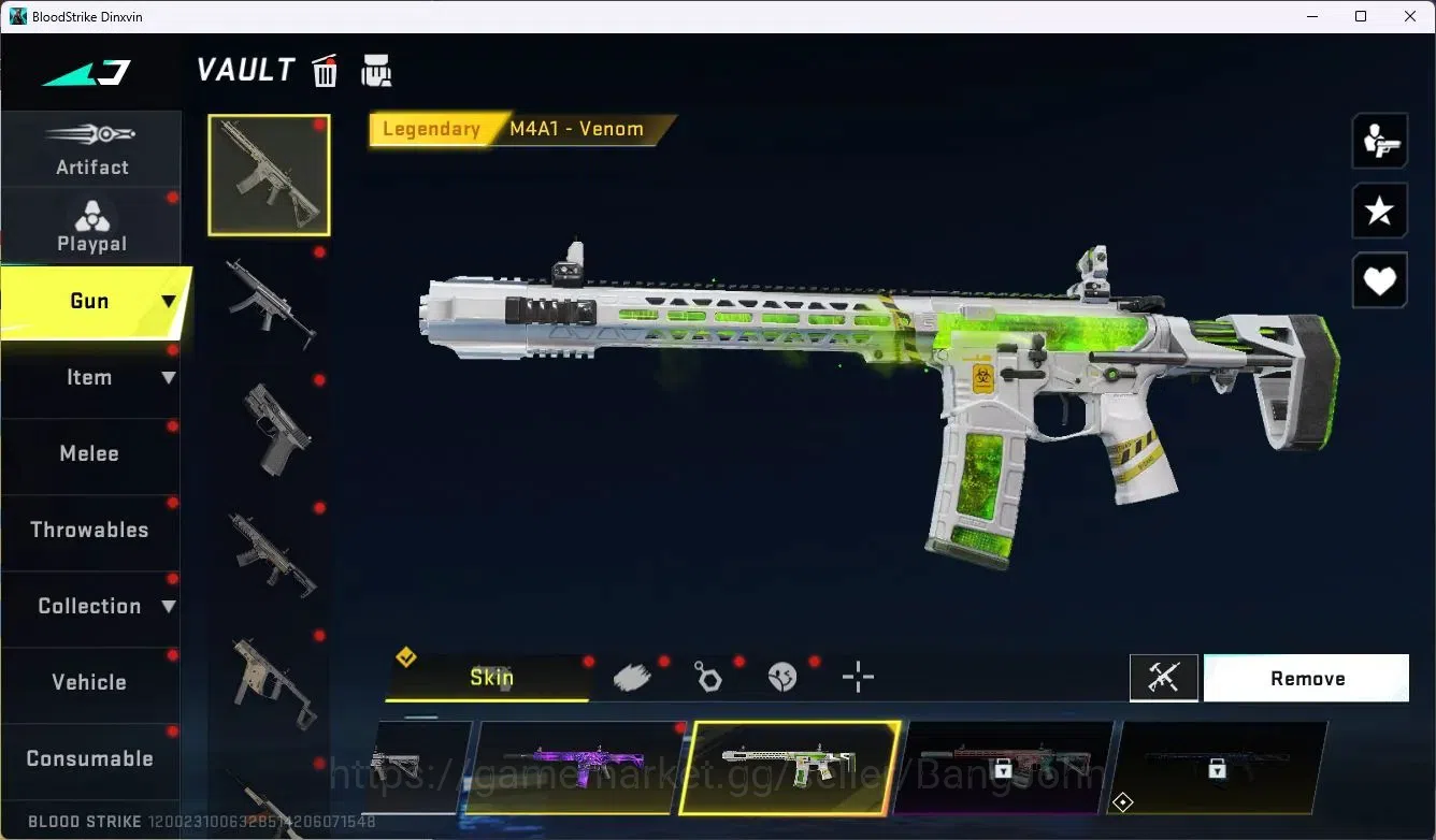 Blood Strike Accounts ASIA | 1 ETERNAL: KAG-6 Inkforge | 2 ULTRA GUNS |  image 2