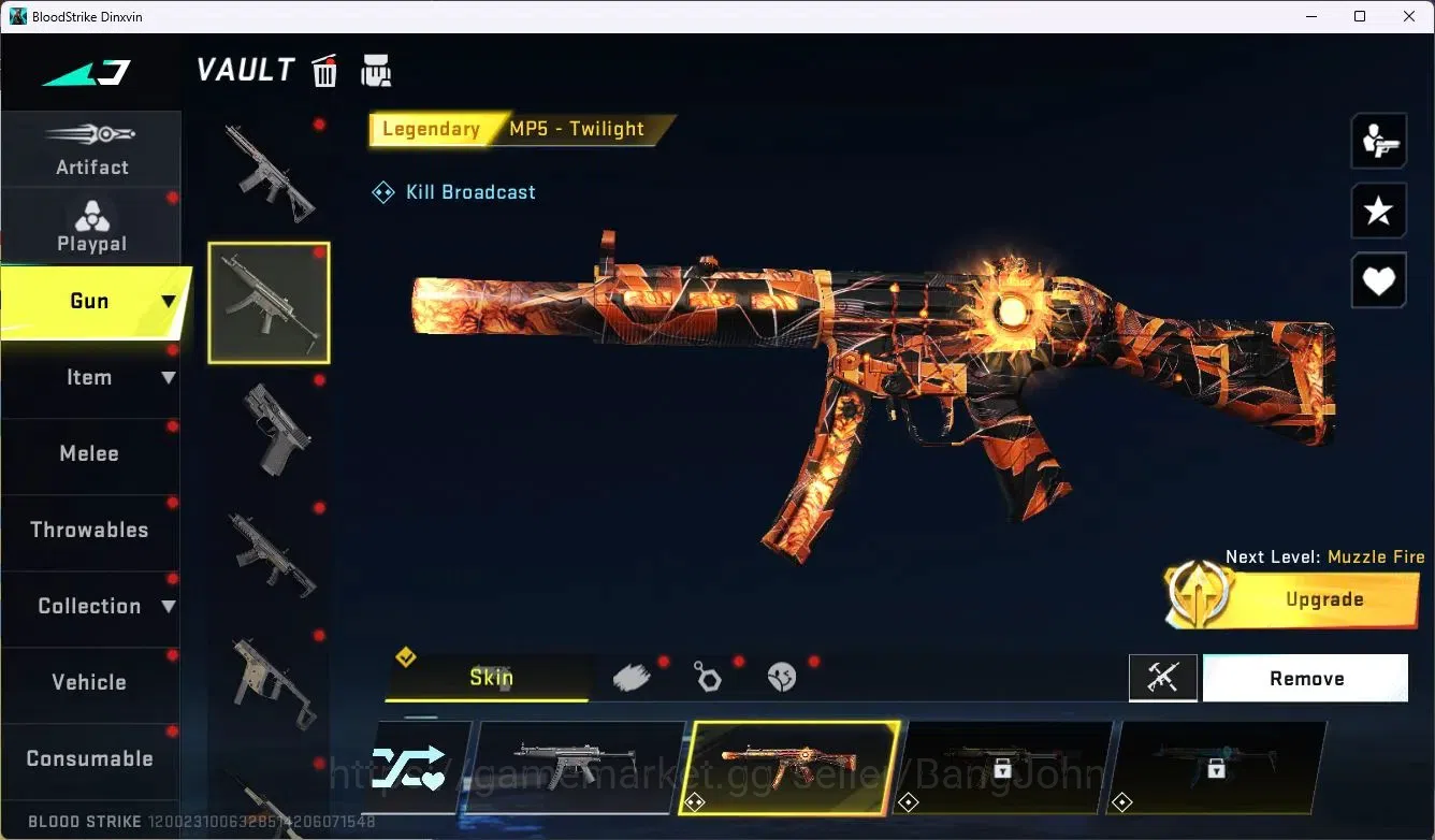 Blood Strike Accounts ASIA | 1 ETERNAL: KAG-6 Inkforge | 2 ULTRA GUNS |  image 3