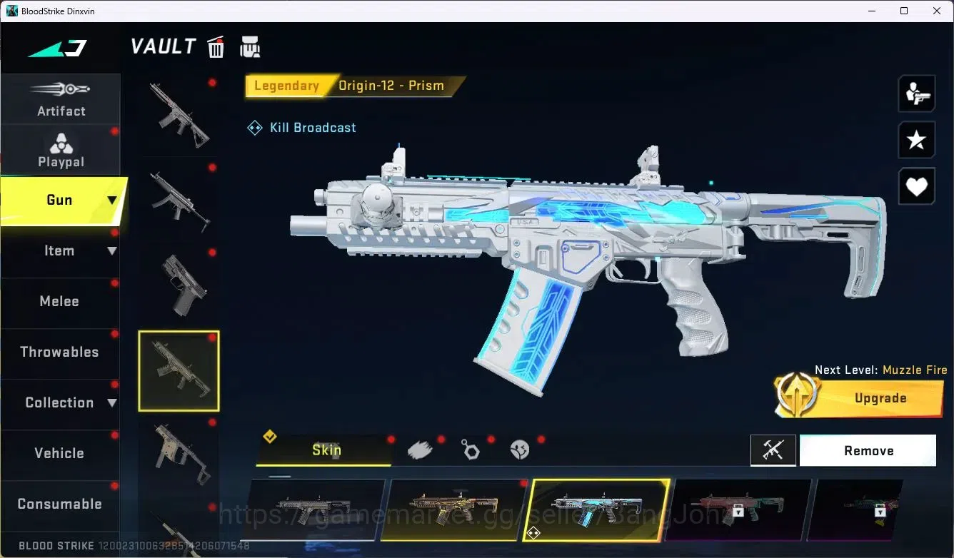 Blood Strike Accounts ASIA | 1 ETERNAL: KAG-6 Inkforge | 2 ULTRA GUNS |  image 4