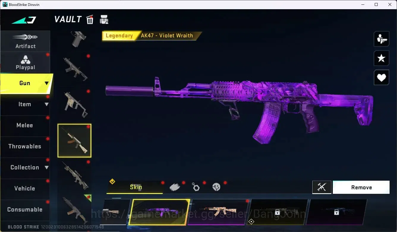 Blood Strike Accounts ASIA | 1 ETERNAL: KAG-6 Inkforge | 2 ULTRA GUNS |  image 6