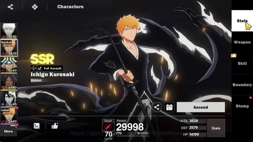 BLEACH: Soul Resonance Accounts NuverseSEA|Ready Gacha 20K Jade|LV 52|6 SSR [Ichig image 6