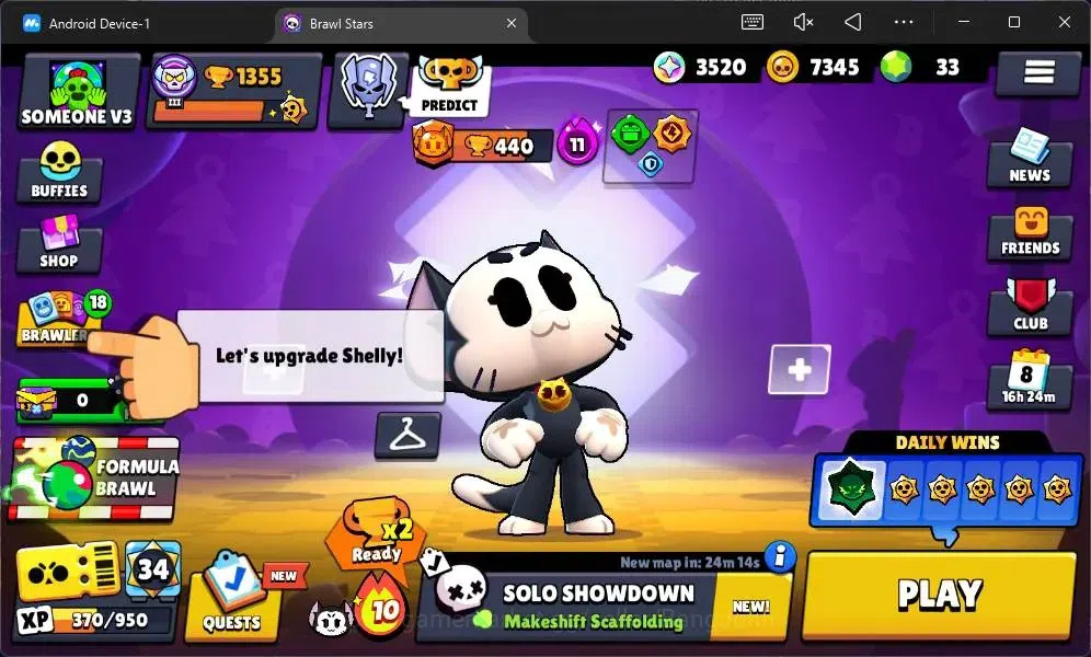 Brawl Stars Accounts Global | 1355 Thropy |19 Brawler|1 Max Hypercharge image 1