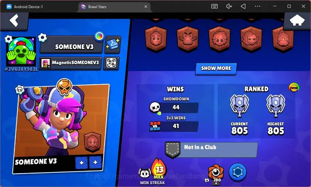Brawl Stars Accounts Global | 1355 Thropy |19 Brawler|1 Max Hypercharge image 3