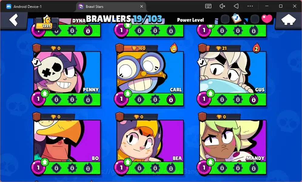 Brawl Stars Accounts Global | 1355 Thropy |19 Brawler|1 Max Hypercharge image 8