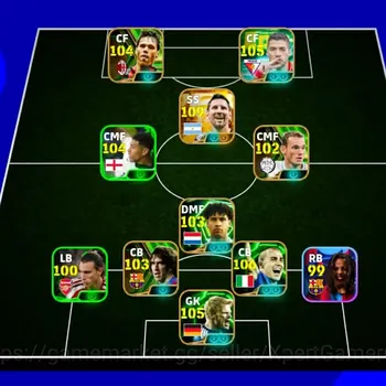eFootball Accounts Legends & Iconic Players 3211+ Collective Strength➤600+ Coin➤Lionel MESSI 109➤Luis Suarez 105➤Oliver Khan