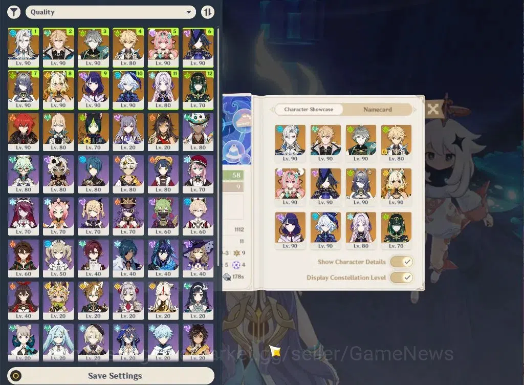Genshin Impact Accounts ASIA|AR58|PreamTeam Neuvilette|11Limited+7(*5Weapo image 2