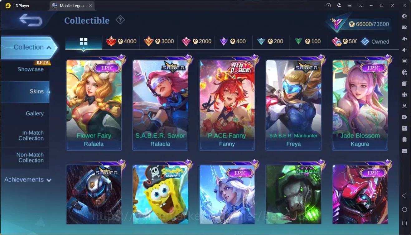 Mobile Legends: Bang Bang Accounts Global|Hero 132|Skin 297|Renowned|KOF Aurora,Karin image 19