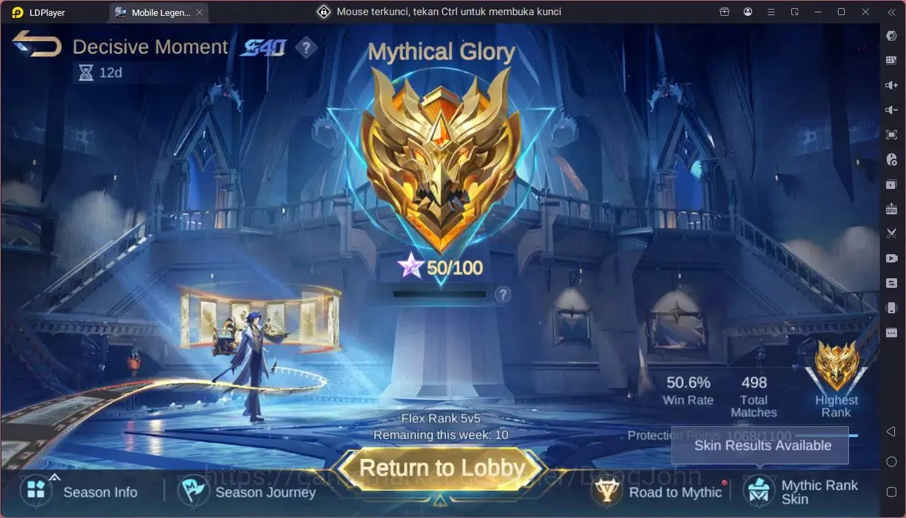 Mobile Legends: Bang Bang Accounts Global|Hero 132|Skin 297|Renowned|KOF Aurora,Karin image 2