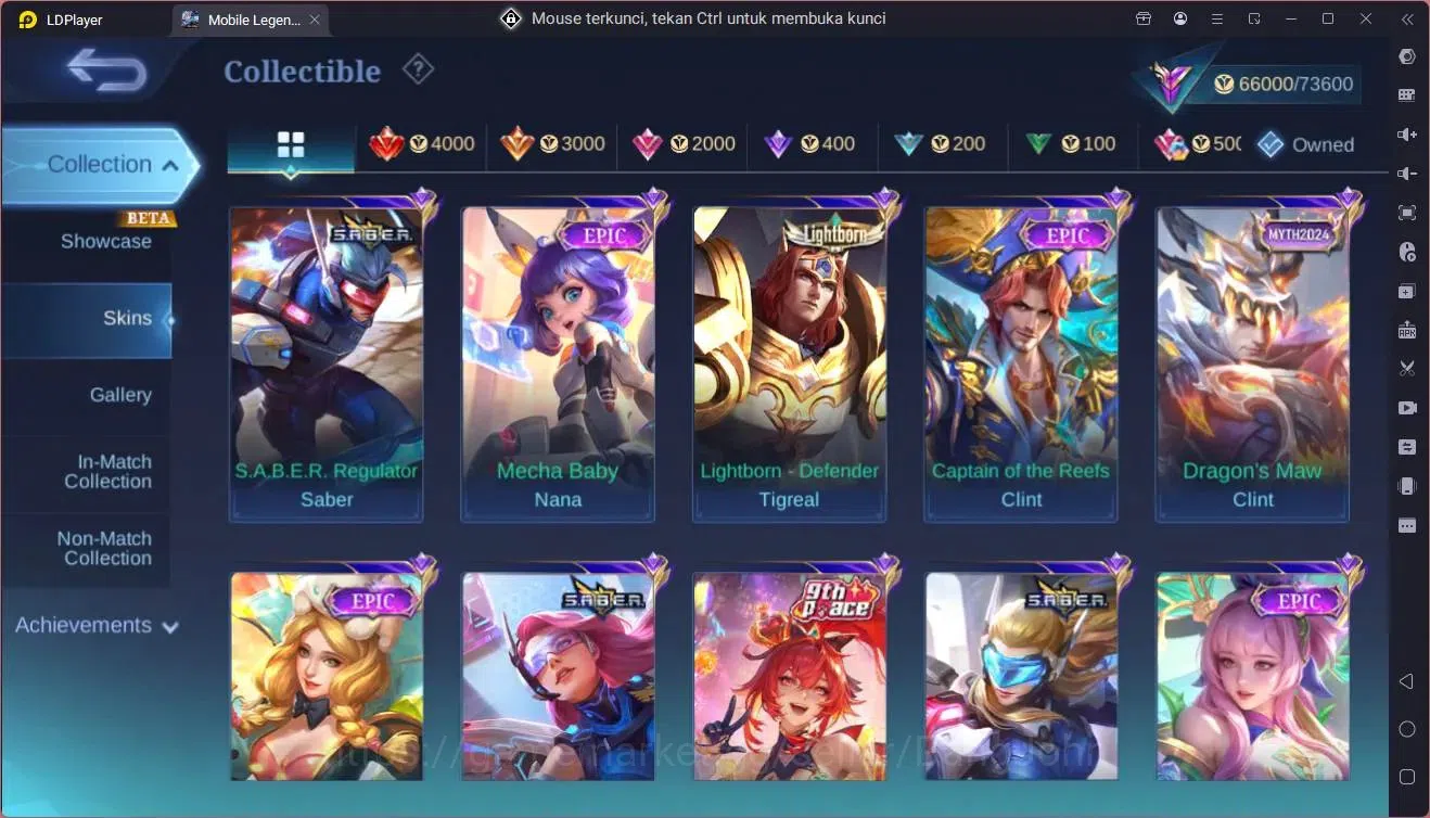 Mobile Legends: Bang Bang Accounts Global|Hero 132|Skin 297|Renowned|KOF Aurora,Karin image 20