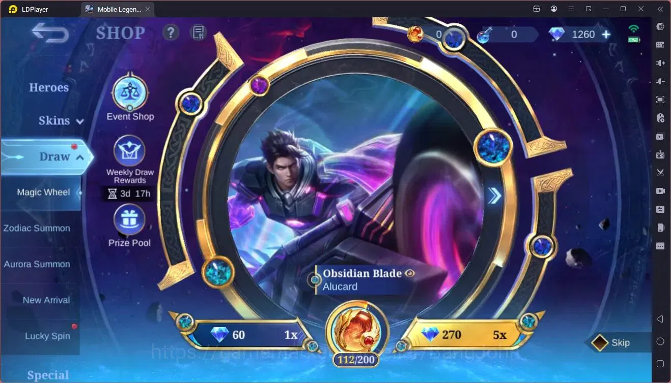 Mobile Legends: Bang Bang Accounts Global|Hero 132|Skin 297|Renowned|KOF Aurora,Karin image 3