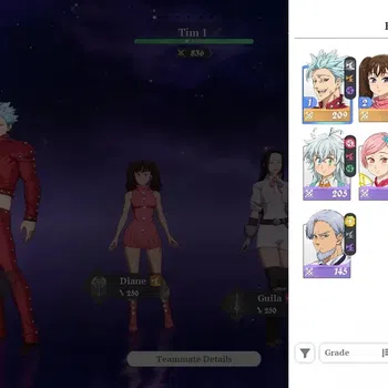 The Seven Deadly Sins: Origin Accounts SEA lvl 2 |4 SSR ( Ban, Meliodas, Diane, Guila ) +1 SSR Select|3,6K Star Frag|Act 1