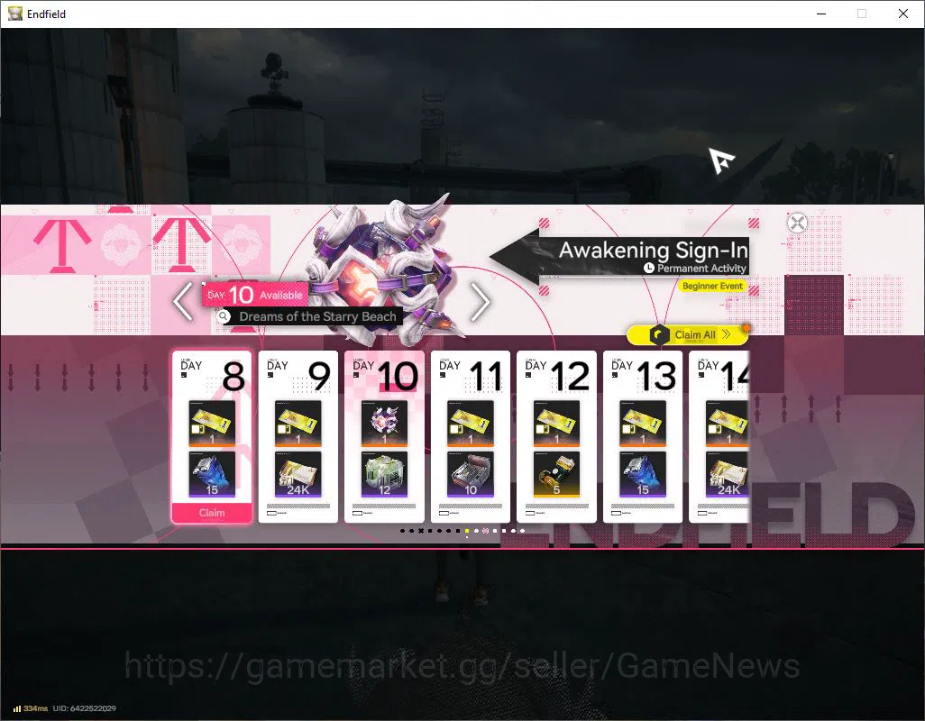 Arknights: Endfield Accounts NA/EU|Starter|Lv 2|SSR 2(1Limit)+1(*6WP)|Tangtang, image 6