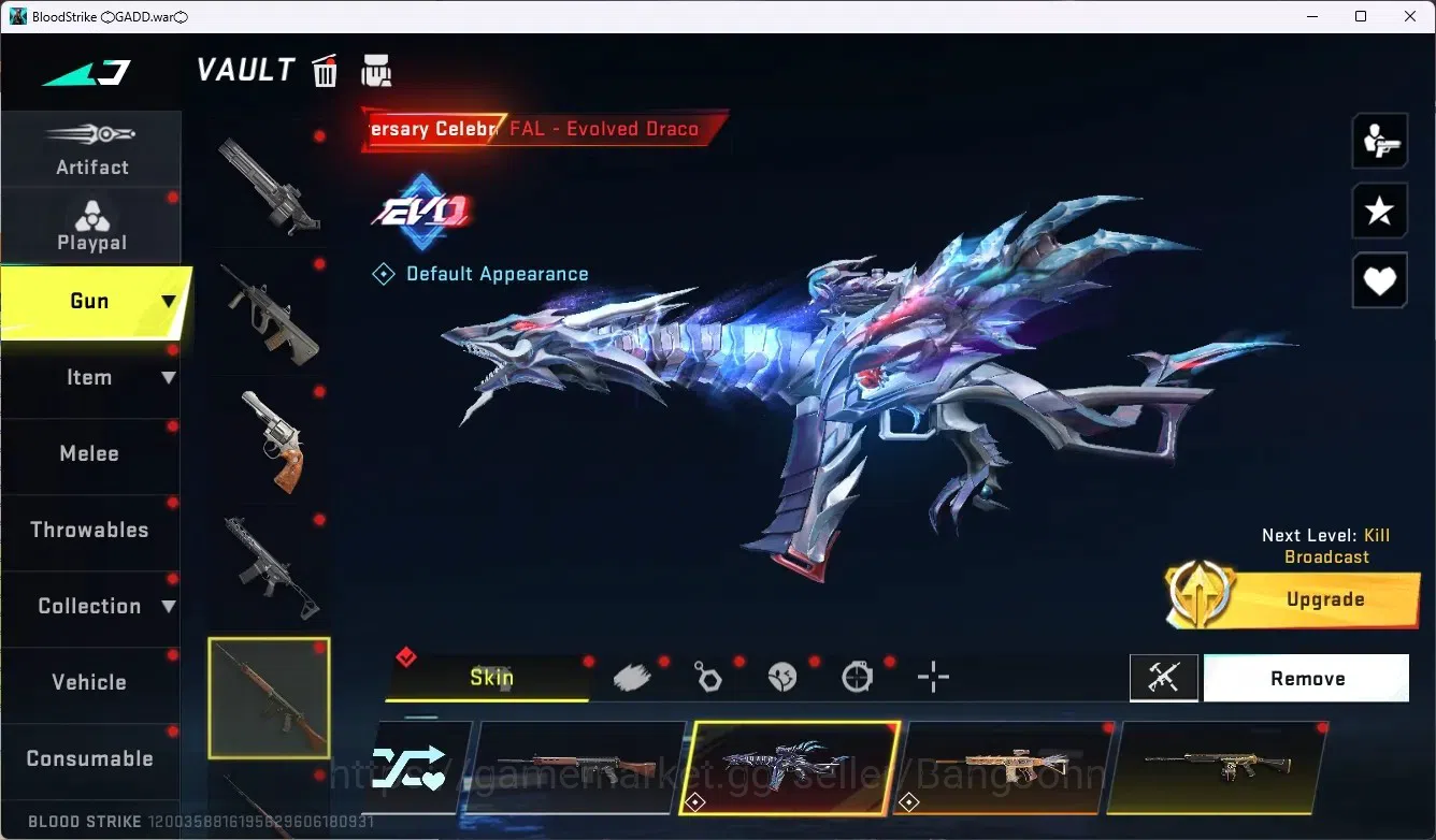 Blood Strike Accounts ASIA | Ultra Dual Blades-Perdition | 1 EVO: FAL | image 18