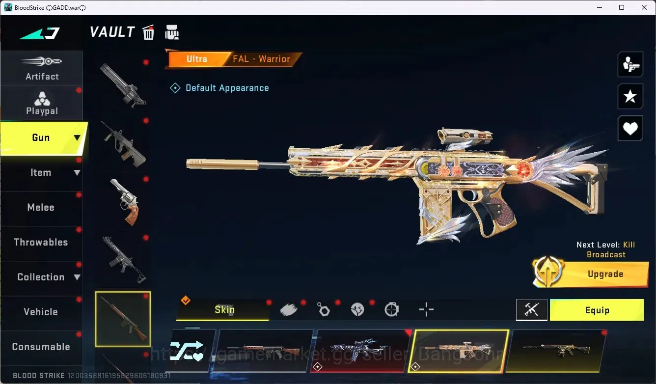 Blood Strike Accounts ASIA | Ultra Dual Blades-Perdition | 1 EVO: FAL | image 19
