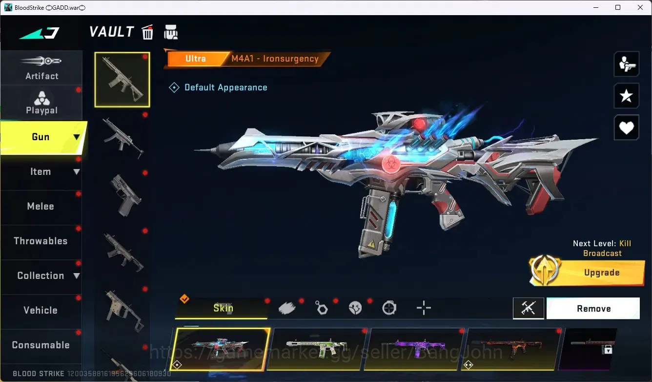 Blood Strike Accounts ASIA | Ultra Dual Blades-Perdition | 1 EVO: FAL | image 2