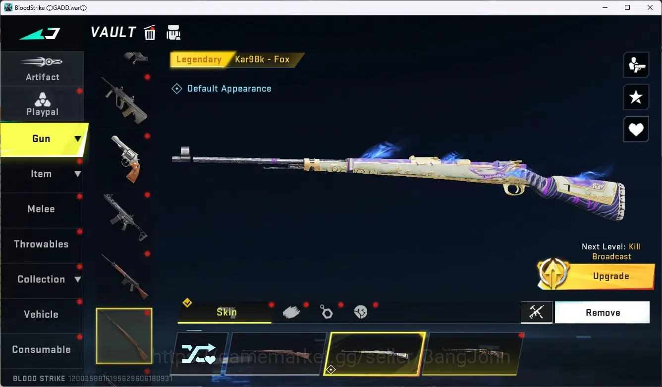 Blood Strike Accounts ASIA | Ultra Dual Blades-Perdition | 1 EVO: FAL | image 20
