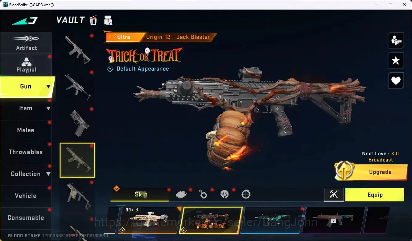 Blood Strike Accounts ASIA | Ultra Dual Blades-Perdition | 1 EVO: FAL | image 5