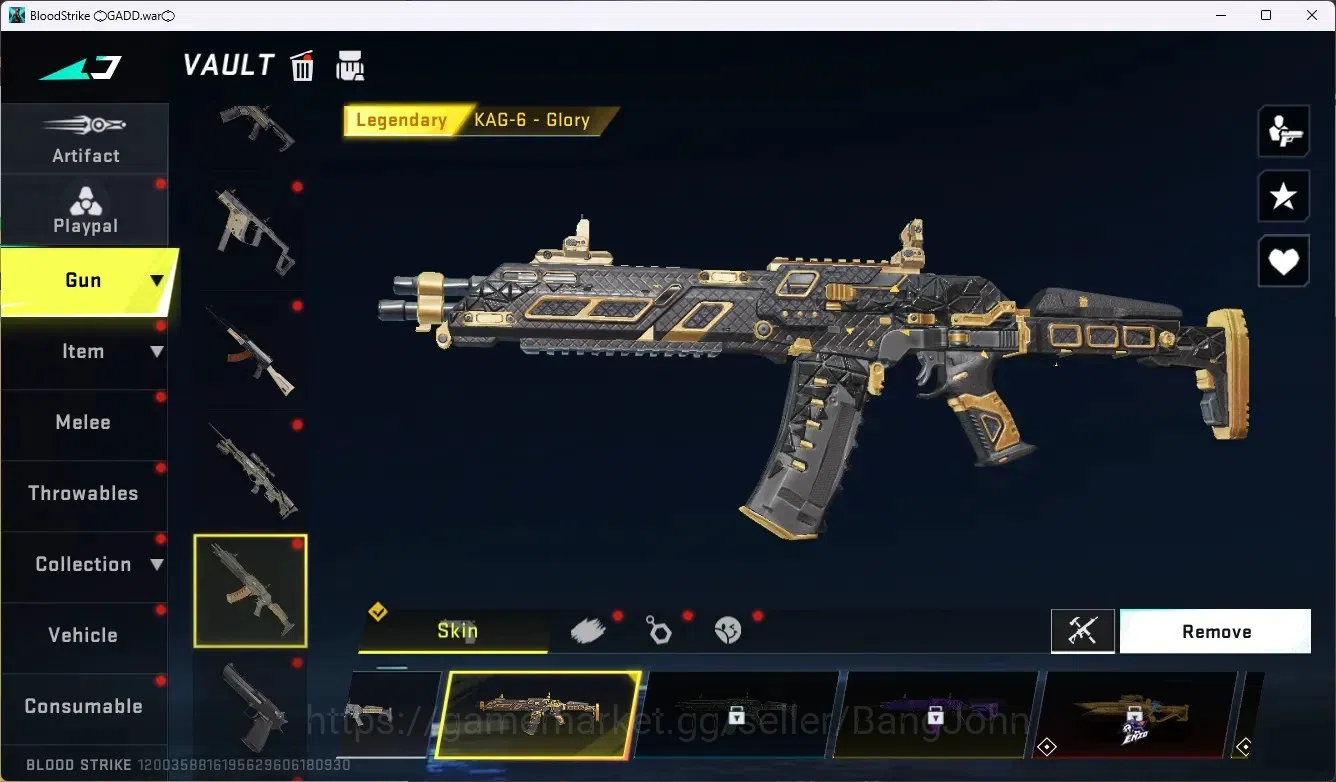 Blood Strike Accounts ASIA | Ultra Dual Blades-Perdition | 1 EVO: FAL | image 9