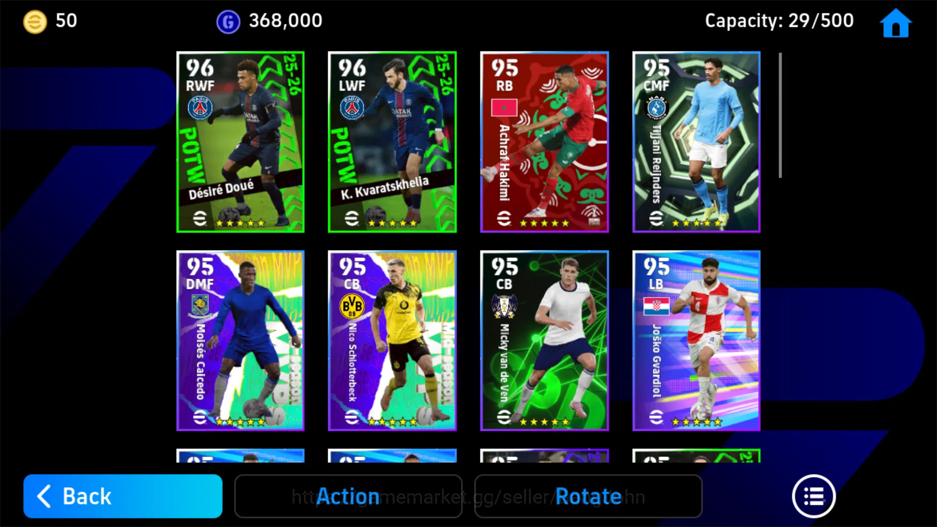 eFootball Accounts Others Power 3148 | Ferenc Puskas Epic DB | Romario Epic DB | Franck Kessie Show Time | Javier Zanetti 5
