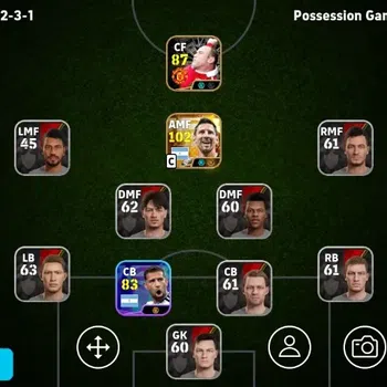 eFootball Accounts Legends & Iconic Players Mobile|PW 2025|New Lionel Messi BigT,Wayne Rooney Epic|2026|Check SS EFB2510B