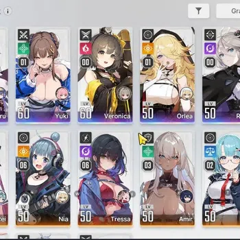 Chaos Zero Nightmare Accounts ASIA Lv51|6 SSR (ChizuruM2+Partner,YukiM1,OrleaM1,Etc)|9 SR(TressaM6,ReiM6,NiaM6,etc) 4 SSR