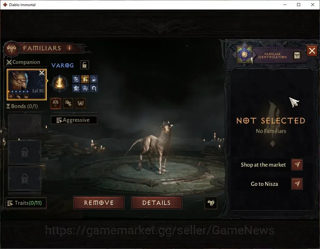 Diablo Immortal Accounts SEA-Izual|CS ON|Lv60(844)|Necromancer|CR 44k|Parag image 12