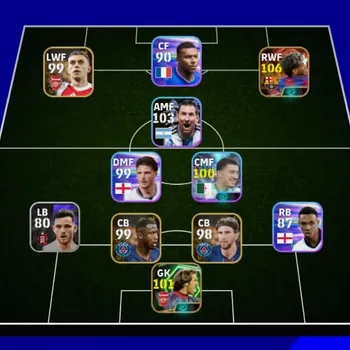 eFootball Accounts High-End Mobile |PW 2894|BIGT LamineYamal,Epic DavidSeaman,Shwt IbrahimMaza Yamal Messi3card,etc|Coach